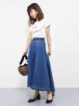 naoさん（レディース・163cm）の夏コーディネート