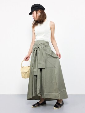 naoさん(レディース・163cm)の夏コーディネート