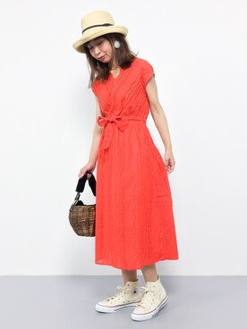 naoさん（レディース・163cm）の夏コーディネート