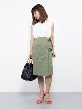 naoさん（レディース・163cm）の夏コーディネート