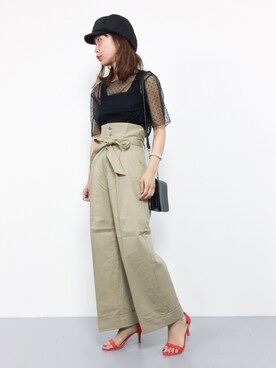 naoさん（レディース・163cm）の夏コーディネート