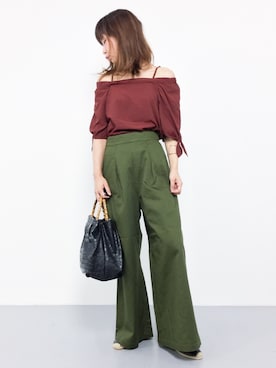 naoさん（レディース・163cm）の夏コーディネート