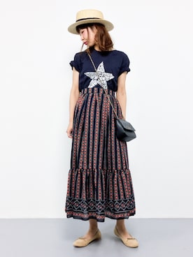 naoさん（レディース・163cm）の夏コーディネート