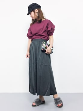 naoさん（レディース・163cm）の夏コーディネート