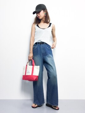 naoさん(レディース・163cm)の夏コーディネート