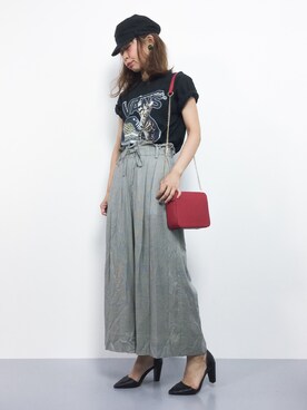 naoさん（レディース・163cm）の夏コーディネート