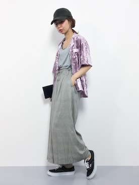 naoさん（レディース・163cm）の夏コーディネート