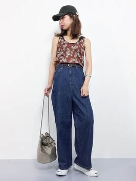 naoさん（レディース・163cm）の夏コーディネート