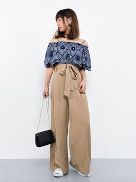 naoさん（レディース・163cm）の夏コーディネート