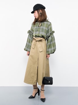 naoさん（レディース・163cm）の夏コーディネート