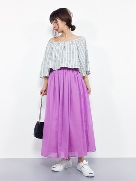 naoさん(レディース・163cm)の夏コーディネート