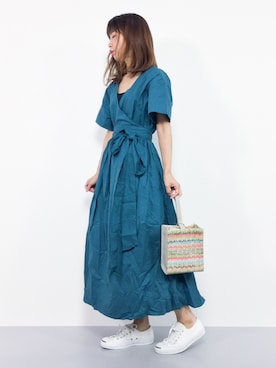 naoさん（レディース・163cm）の夏コーディネート