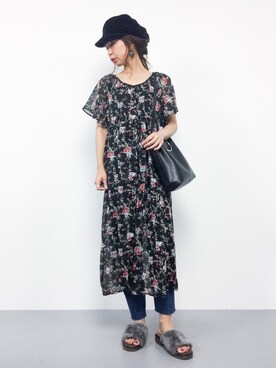 naoさん（レディース・163cm）の夏コーディネート