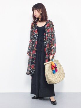 naoさん(レディース・163cm)の夏コーディネート