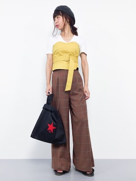 naoさん（レディース・163cm）の夏コーディネート