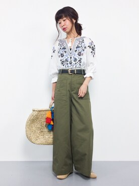 naoさん（レディース・163cm）の夏コーディネート