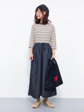 naoさん（レディース・163cm）の夏コーディネート