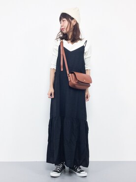 naoさん（レディース・163cm）の秋コーディネート