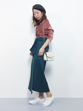 naoさん（レディース・163cm）の秋コーディネート