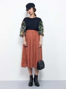 naoさん（レディース・163cm）の秋コーディネート