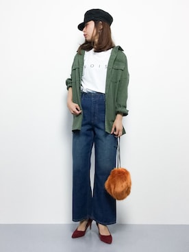 naoさん（レディース・163cm）の秋コーディネート
