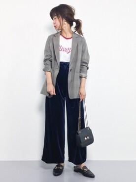 naoさん（レディース・163cm）の秋コーディネート