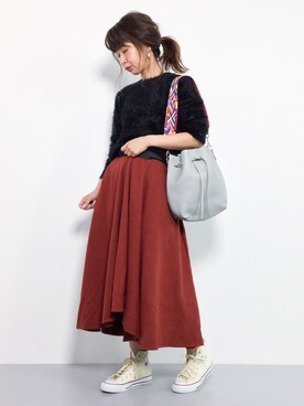 naoさん（レディース・163cm）の秋コーディネート