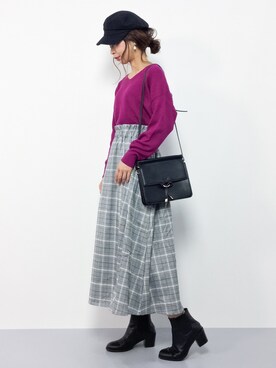 naoさん（レディース・163cm）の秋コーディネート