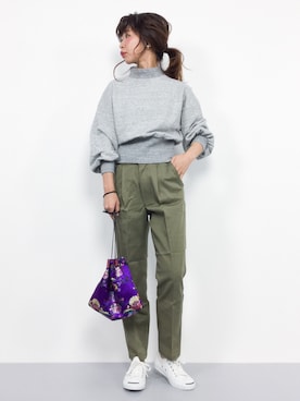 naoさん（レディース・163cm）の秋コーディネート
