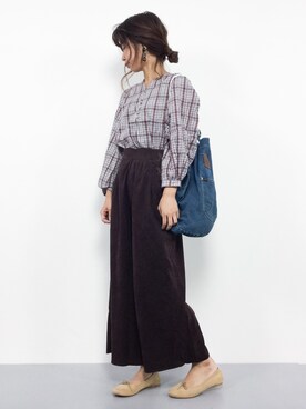 naoさん（レディース・163cm）の秋コーディネート