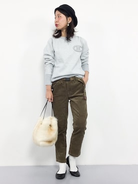 naoさん（レディース・163cm）の秋コーディネート