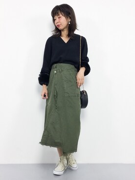 naoさん（レディース・163cm）の秋コーディネート