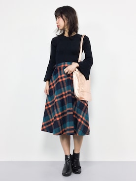 naoさん（レディース・163cm）の秋コーディネート