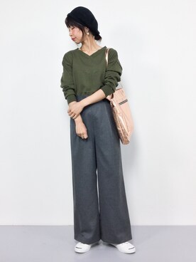 naoさん(レディース・163cm)の秋コーディネート