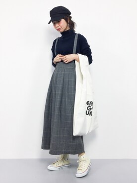 naoさん（レディース・163cm）の秋コーディネート