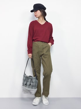 naoさん(レディース・163cm)の秋コーディネート
