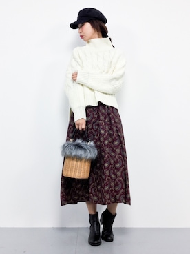 naoさん（レディース・163cm）の秋コーディネート