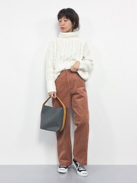 naoさん（レディース・163cm）の秋コーディネート