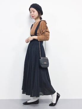 naoさん（レディース・163cm）の秋コーディネート