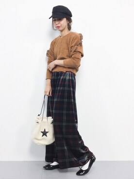 naoさん（レディース・163cm）の秋コーディネート