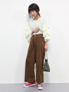 naoさん（レディース・163cm）の秋コーディネート