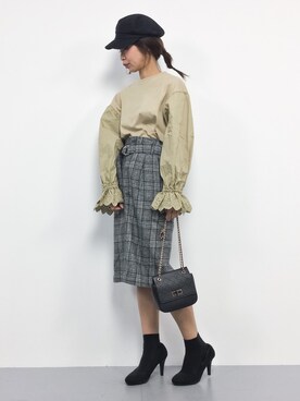 naoさん（レディース・163cm）の秋コーディネート