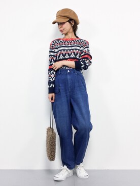 naoさん（レディース・163cm）の秋コーディネート