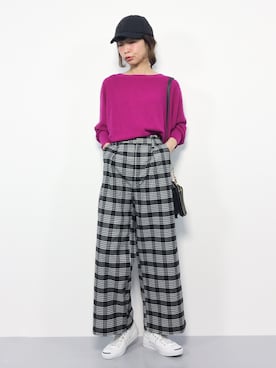 naoさん（レディース・163cm）の秋コーディネート