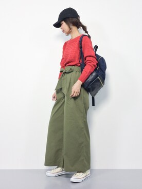 naoさん（レディース・163cm）の冬コーディネート