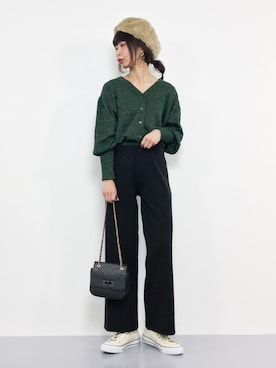 naoさん（レディース・163cm）の冬コーディネート