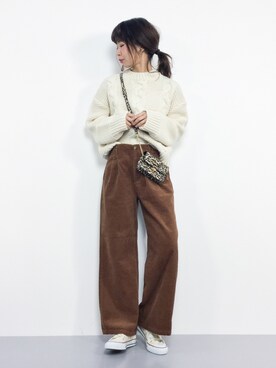 naoさん（レディース・163cm）の冬コーディネート