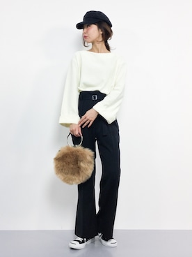 naoさん(レディース・163cm)の冬コーディネート