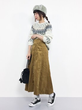 naoさん(レディース・163cm)の冬コーディネート