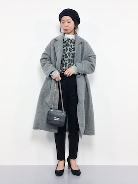 naoさん（レディース・163cm）の冬コーディネート